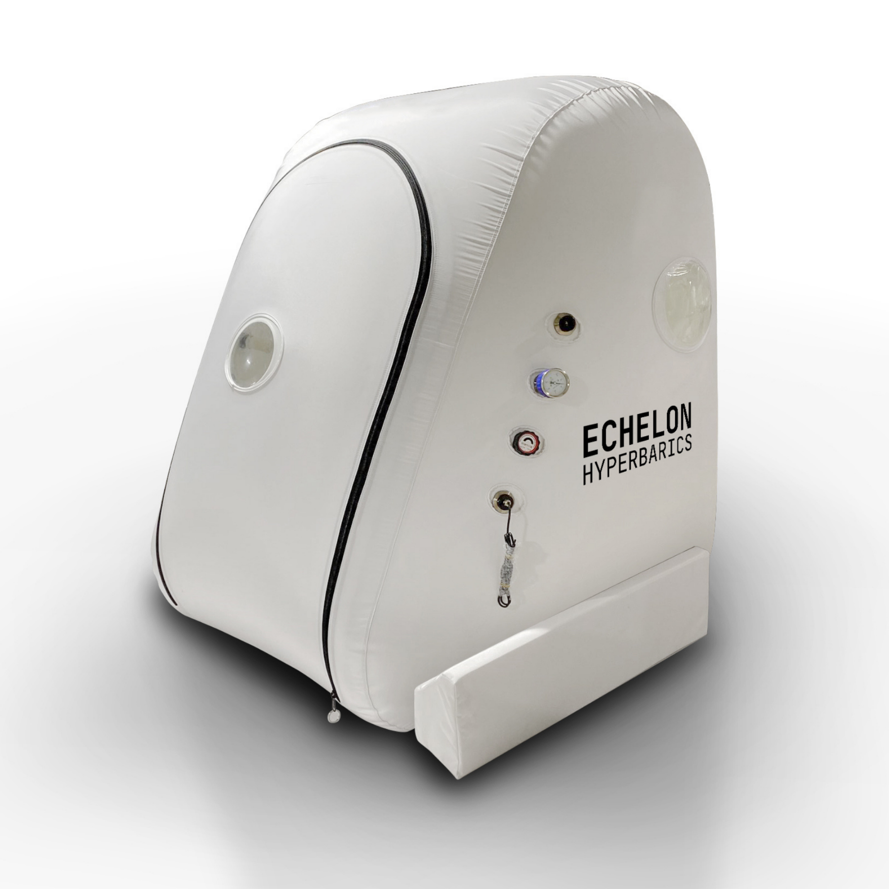 Meridian MC4000 sitting-style soft chamber, three-quarter view